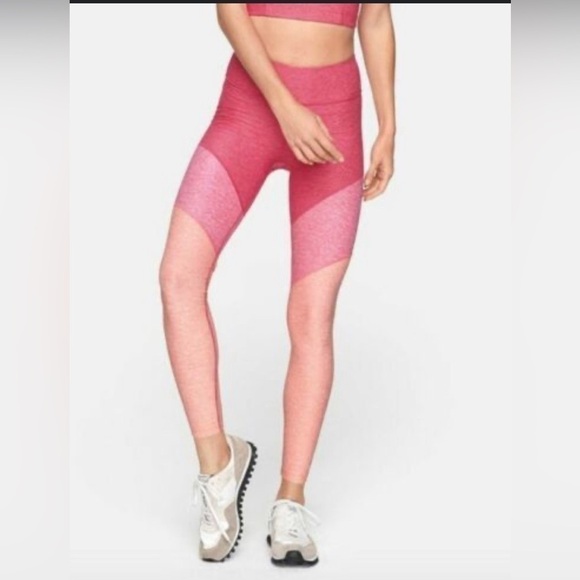 Outdoor Voices Pants - Outdoor Voices 7/8 Warmup Legging - Flamingo